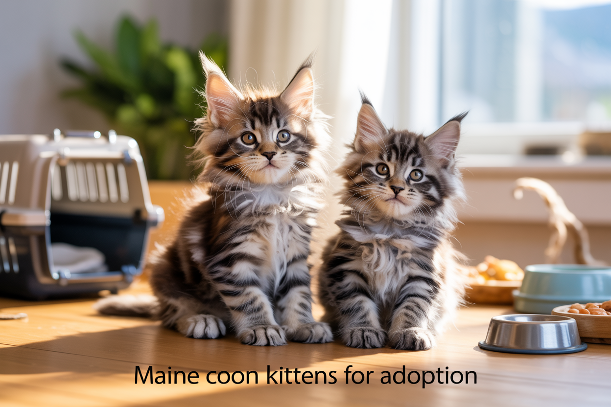 Maine Coon Kittens for Adoption