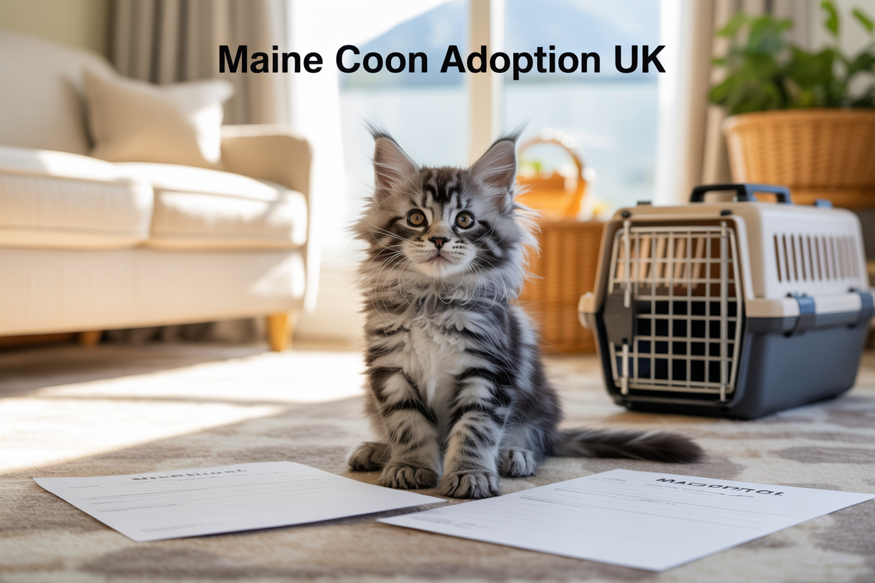 Maine Coon Kittens for Adoption & Rehoming UK – Find Yours Now!