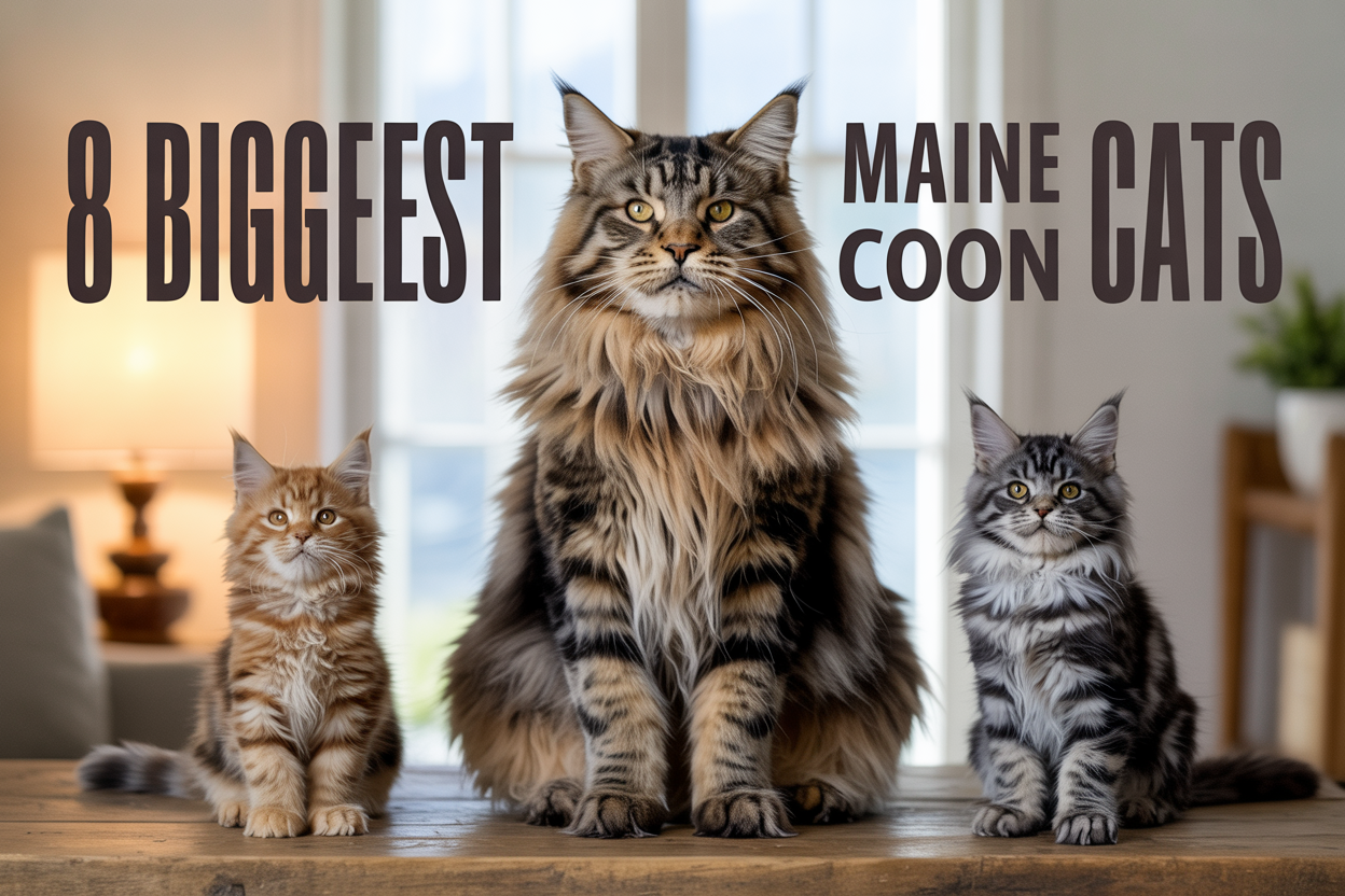 8 Biggest Maine Coon Cats That Are Larger Than Life