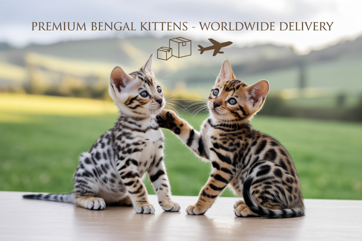 Bengal Kittens for Sale from Europe with Worldwide Delivery