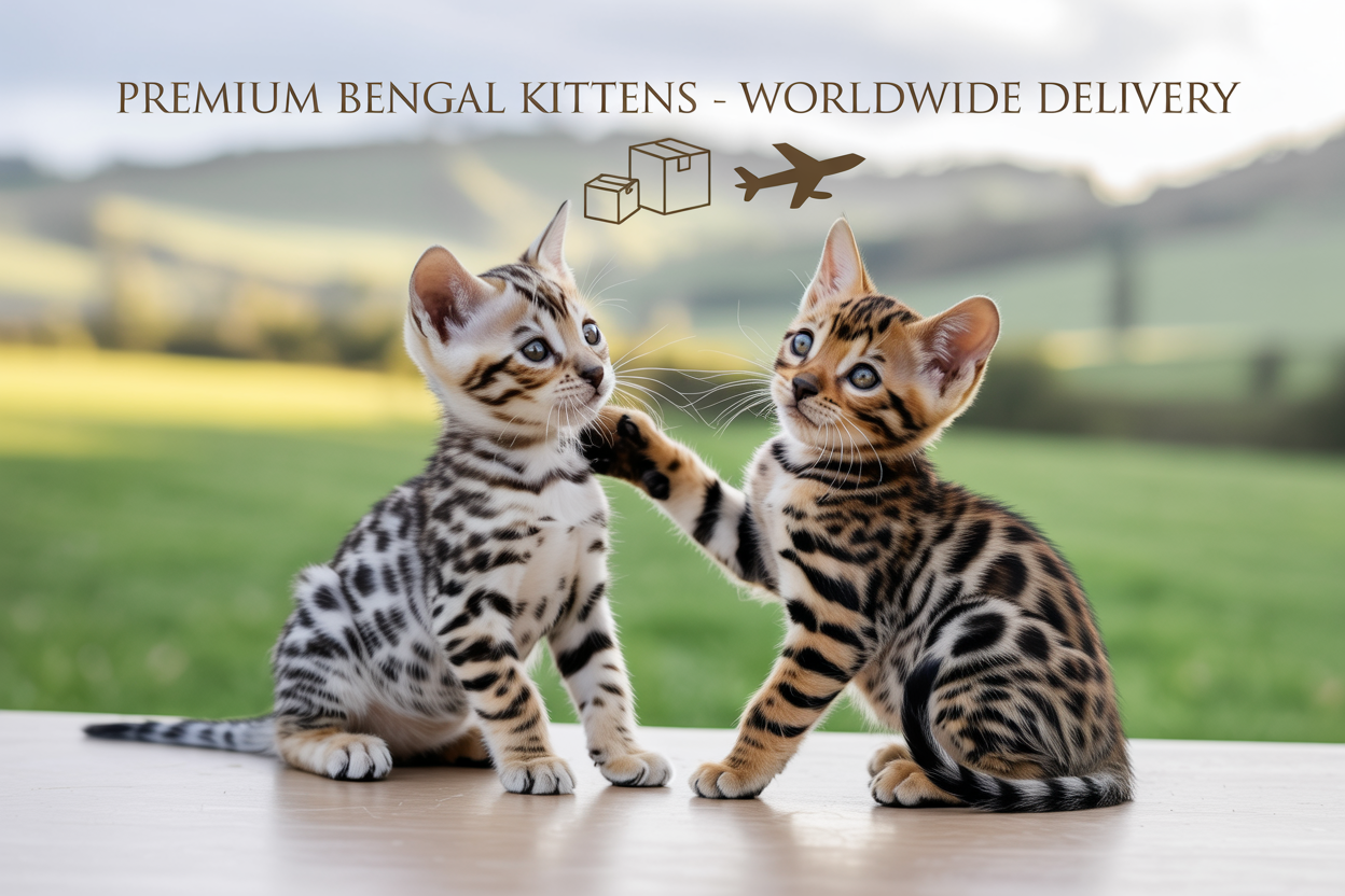 Bengal Kittens for Sale from Europe with Worldwide Delivery